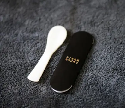 7.5 cm Creamy-white Caviar Spoon