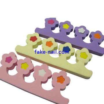 Lovely Nail Art Pedicure Toe Dividers Polish Finger Toe Foam Beauty Tool Makeup