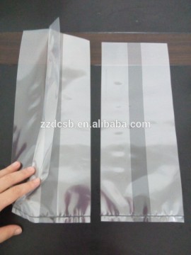 Clear Plastic PP Cello Bag With Side Gusset