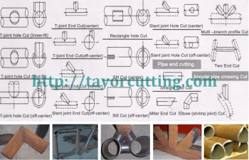CNC Profile Metal Pipe Cutting Machine
