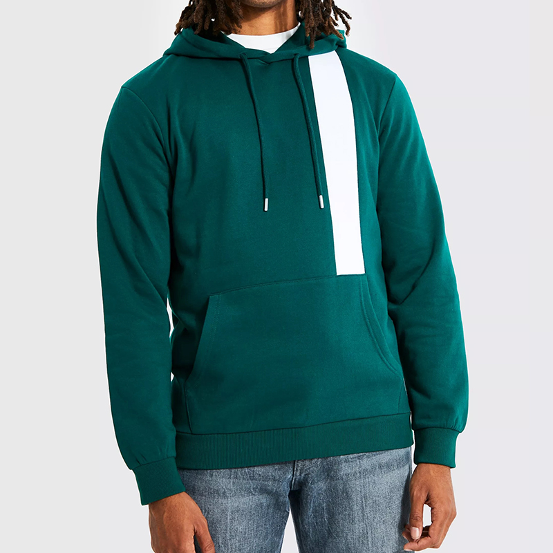 Hoodies de hombres de moda verde a la venta