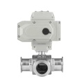 2 Inch 3 Way Sanitary Electric Ball Valve