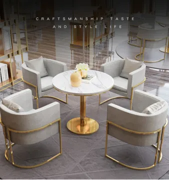 Modern Designer Leisure Chair - Stylish Velvet Fabric Chair for Living Room and Hotel Lobby