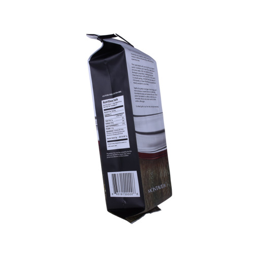 Customized Printed Aluminum Foil Side Gusset Tin Tie Coffee Bag