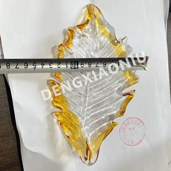 Art Glass Feather Pendant Lamp for Salon, Hall, and Restaurant