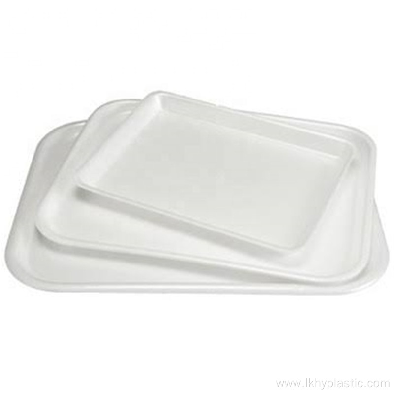 Polystyrene Plastic Disposable PS Foam Food Tray