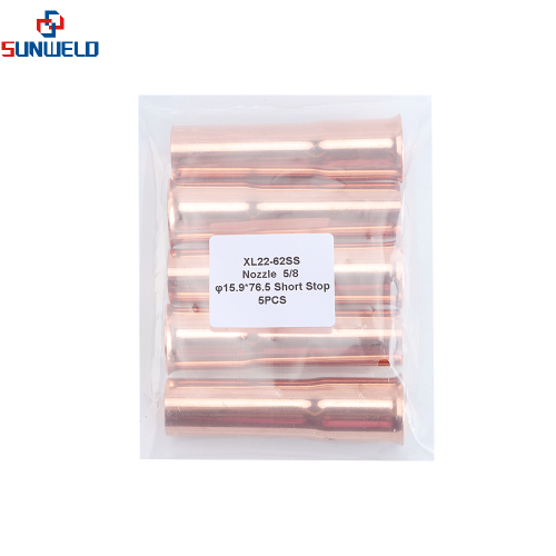 XL22-62SS fúvóka rövid leállás 5/8'' 15,9x76,5