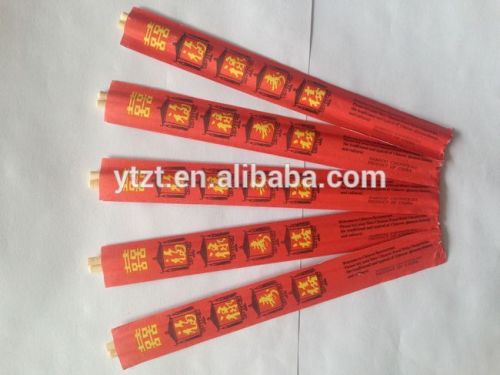 Disposable bamboo chopsticks wholesale with paper wrap