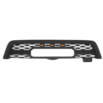 Matte Black Front Grill for 1st Gen 2005-2007 Toyota Sequoia TRD with LED
