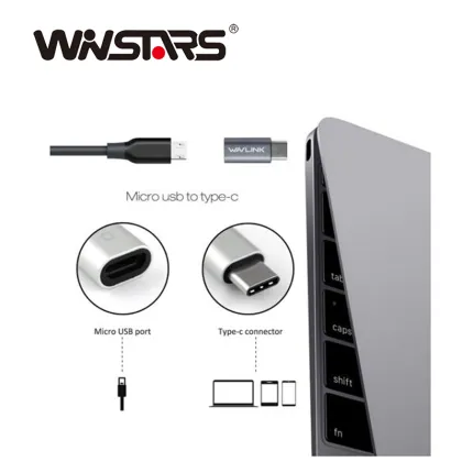 Aluminum USB-C to Micro-B Female