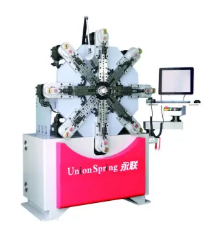 UInionSpring_Tech Flat Wire High Current Power Choke Coil Winding machine US-1040