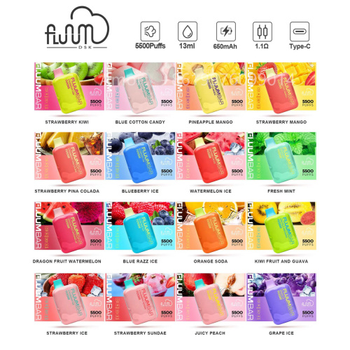 Fluum Bar FU5500 by flum float Disposable Vape