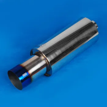Universal Stainless Steel Burnt Blue Muffler for Automobile Exhaust