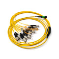 สายแพทช์ไฟเบอร์ MPO-FC 12F