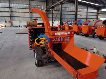 CE diesel wood chipper shredder