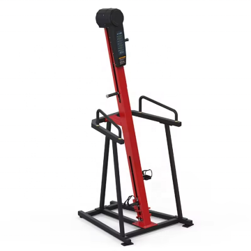 Professional Commercial Cardiovascular Vertical Climbing Machine: A High-Quality Steel Exercise Equipment with Magnetic Resistance for Stair Climbing