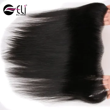 New Arrival Human Brazilian Hair Weave Frontal Closures Natural Straight Ear to Ear Lace Frontal Closure