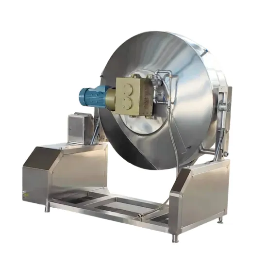 Full Automatic Stainless Steel Gas Cooking Mixer for Industrial Chestnut Paste Jacket Mix Cooking