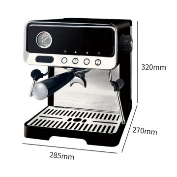 Home Espresso Coffee Machine: Office Fancy Semi-automatic Coffee Maker
