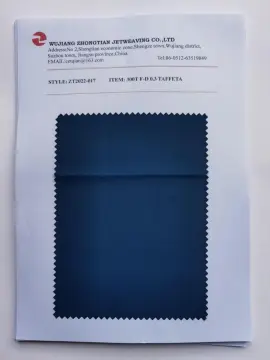 210t 150d pongee pu coating