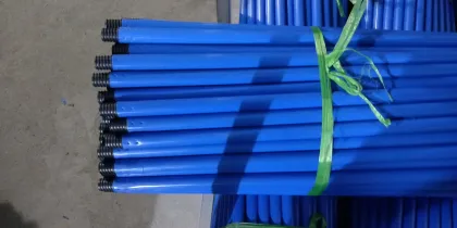 Painted Iron Mop and Broom Handle Metal Mop Stick