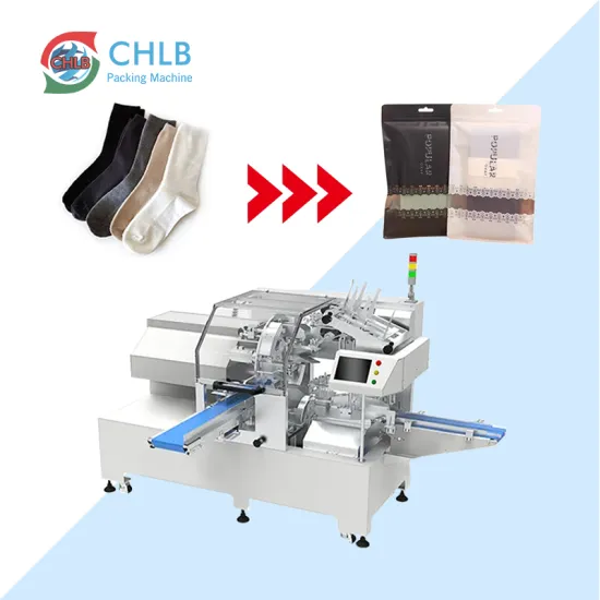 Automatic Horizontal Packaging Flow Socks Packing Machine