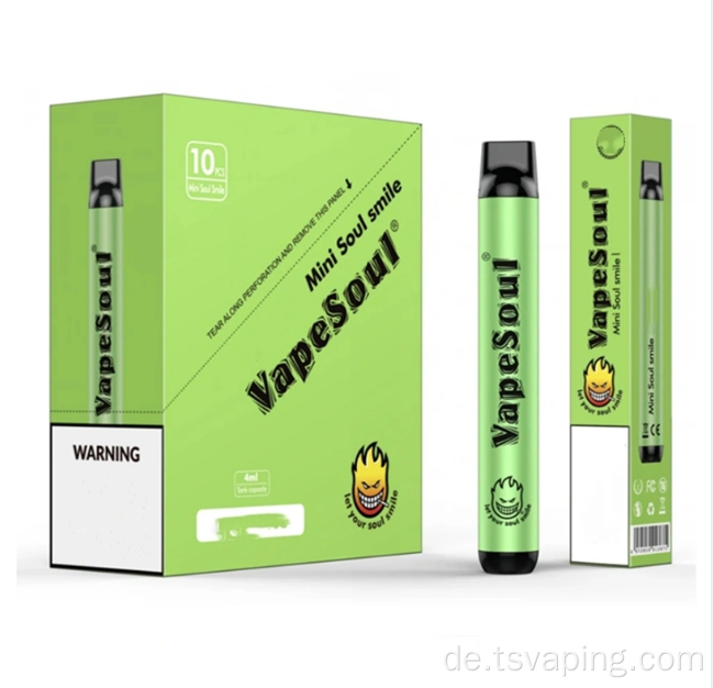 Vapesoul Smile2 5ml 1500puffs 2022 Mast Selling Großhandel