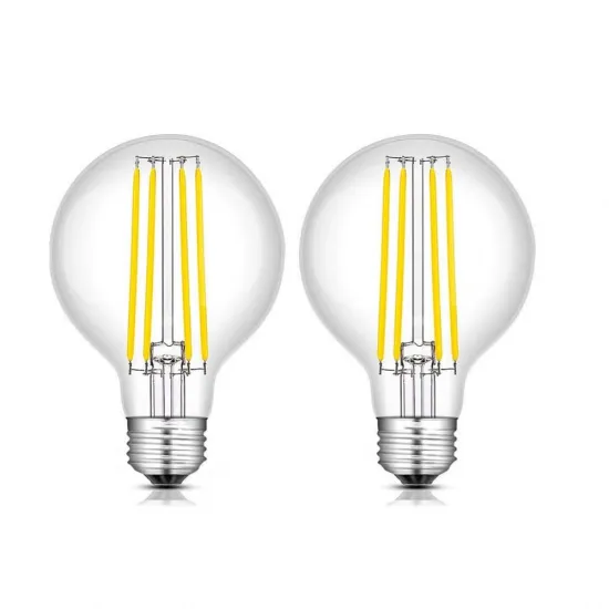 12v to 36v Edison LED Filament Bulbs G95/G125 4w-12w