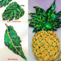Custom Large Sequin Leaf Embroidery Patches