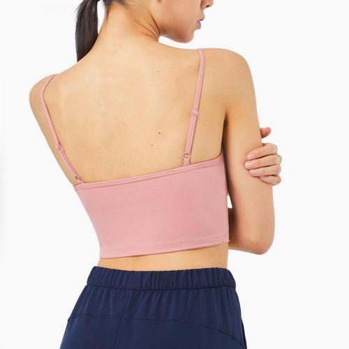 Mujeres Crop Tank Tops Wireless Cami Shirt