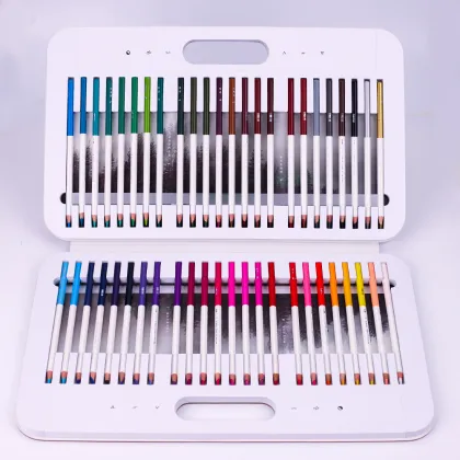 MIYA HIMI 48 Colored Pencils - Cheap Watercolor Wooden Professional Pencils