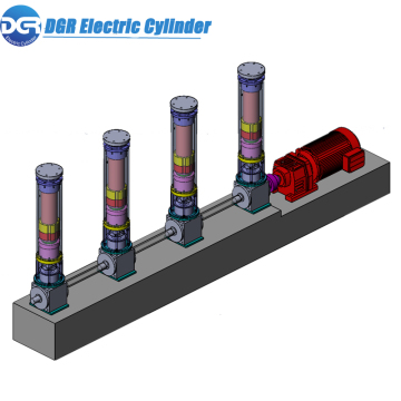 Alutomatic lifting platform with Movable wheels