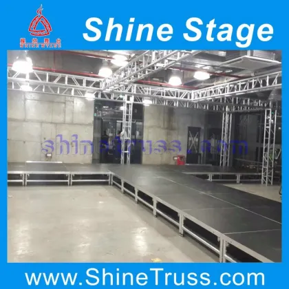 reliable mobile trade show rion folding stage for exhibition show