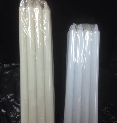 yellow color white candle bougies haiti order