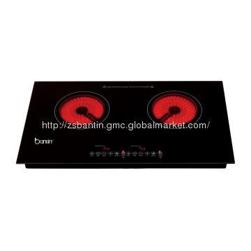 2013 hot sale 2 burner infrared cooker  H40B5-B with CB,CE,GS approval