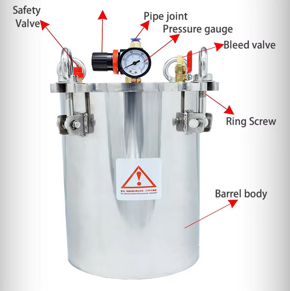 Customized 304 Stainless Steel Pressure Vessel
