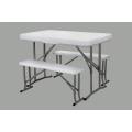 Kilang disesuaikan White Outdoor Table HDPE