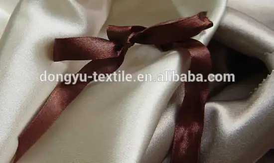 100% Polyester Upholstery Satin Fabric