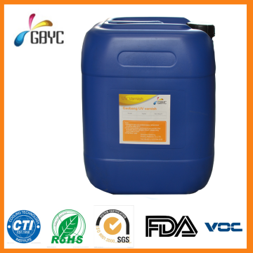 China Factory Price Water Proof Water Based Printing Varnish Coating