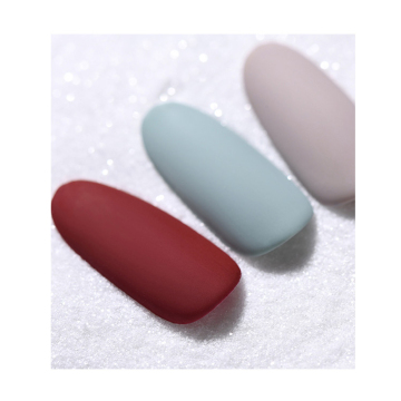 Matte Velvet Top Coat for Nails - 1kg Bulk, Shine Free UV LED Clear Crystal Diamond Gel Polish