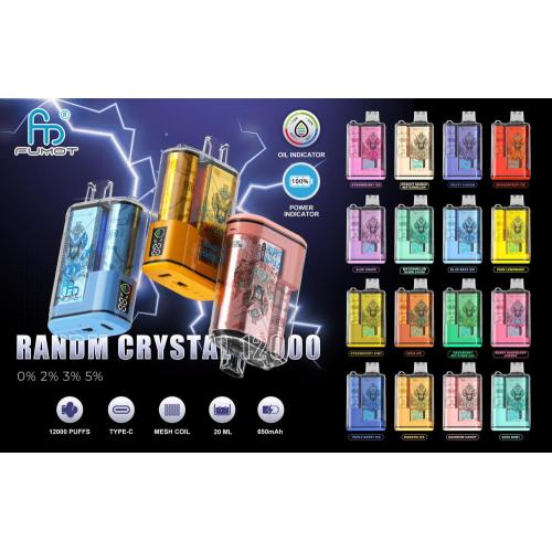 FUMOT RANDM CRYSTAL 12000PUFF Vape Disposable
