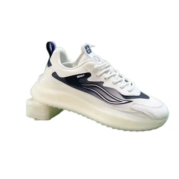 Double Net Sports Round Head Breathable Non-Slip Air Cushion Running Shoes