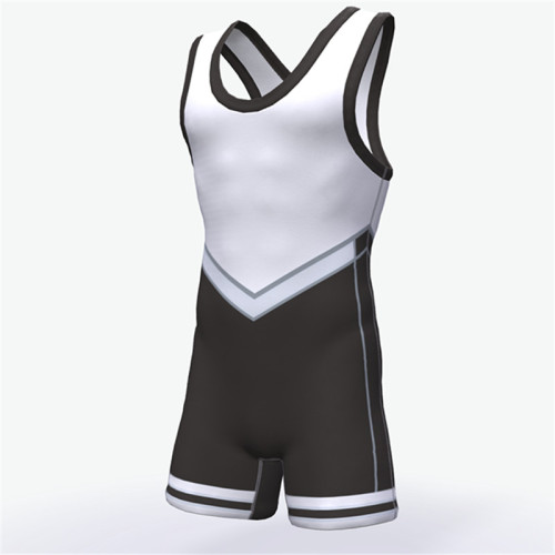 Customized sublimation printing mens wrestling singlets
