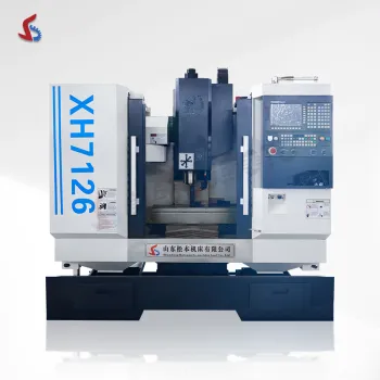 XH7126 CNC Machining Center: Metal Machining with Fanuc, Siemens Systems