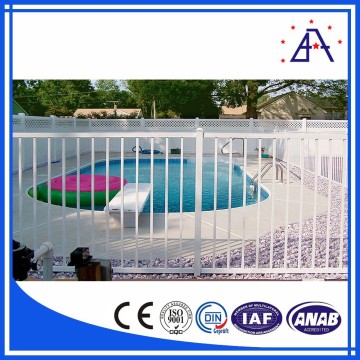 Flat Top Security 38x25mm Tubular Pool Fencing