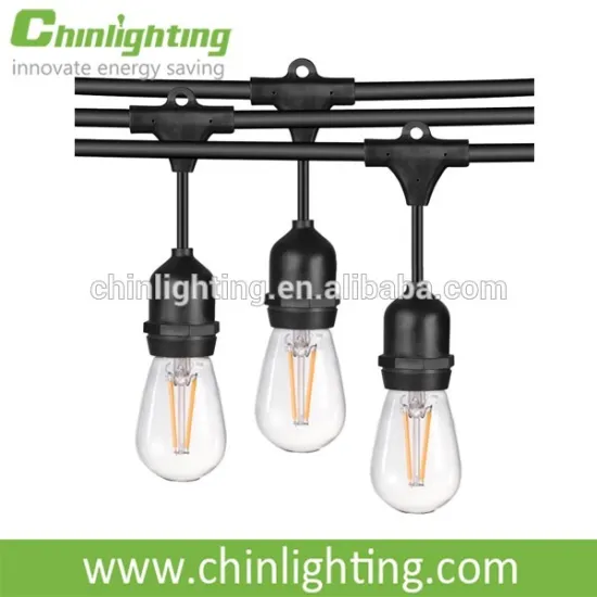 30V DC String lights 10 leds S14 bulbs IP 65 Waterproof Christmas decorated string lights E26 E27 Sockets