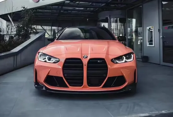 Self Repairing TPU Coral Orange Color Car Vinyl PPF Film