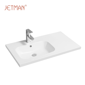 New model top square wash basin