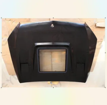 Transparent Engine Hood Cover for Mercedes-Benz C Class W205 (2015-2018) - Refit Install Facelift Hood