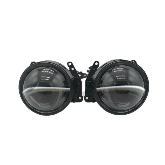 57W H4 Bi-LED Projector Lens Car Fog Light - Super Bright Universal Installation